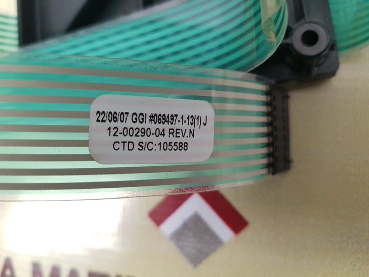 Carrier 58-04456 rev.c transicold back-up plate 