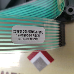 Carrier 58-04456 rev.c transicold back-up plate 