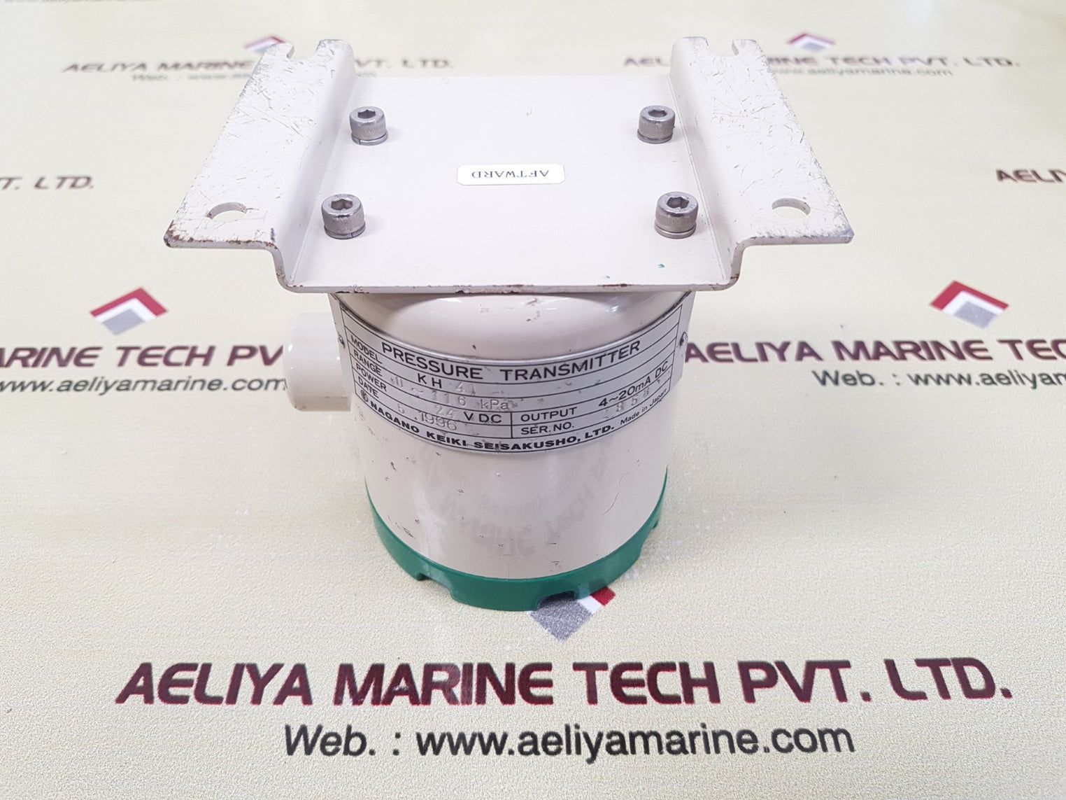 Nagano keiki kh 41 pressure transmitter range 0~116 kpa