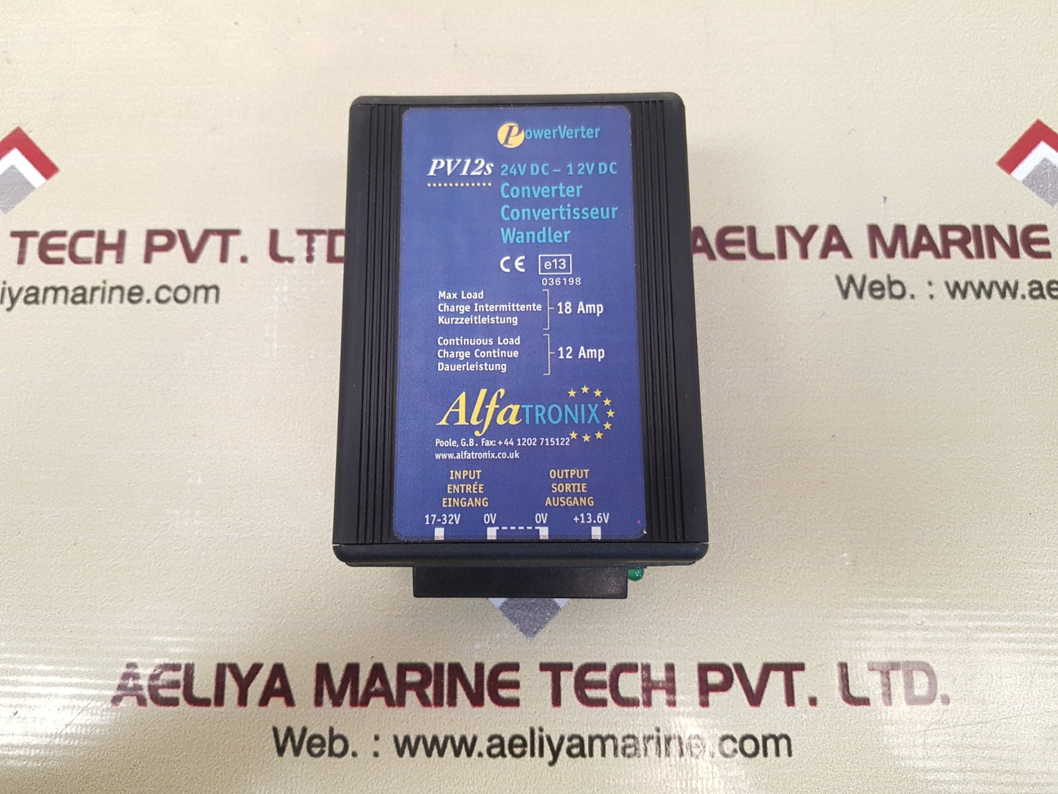 Alfatronix pv12s powerverter 