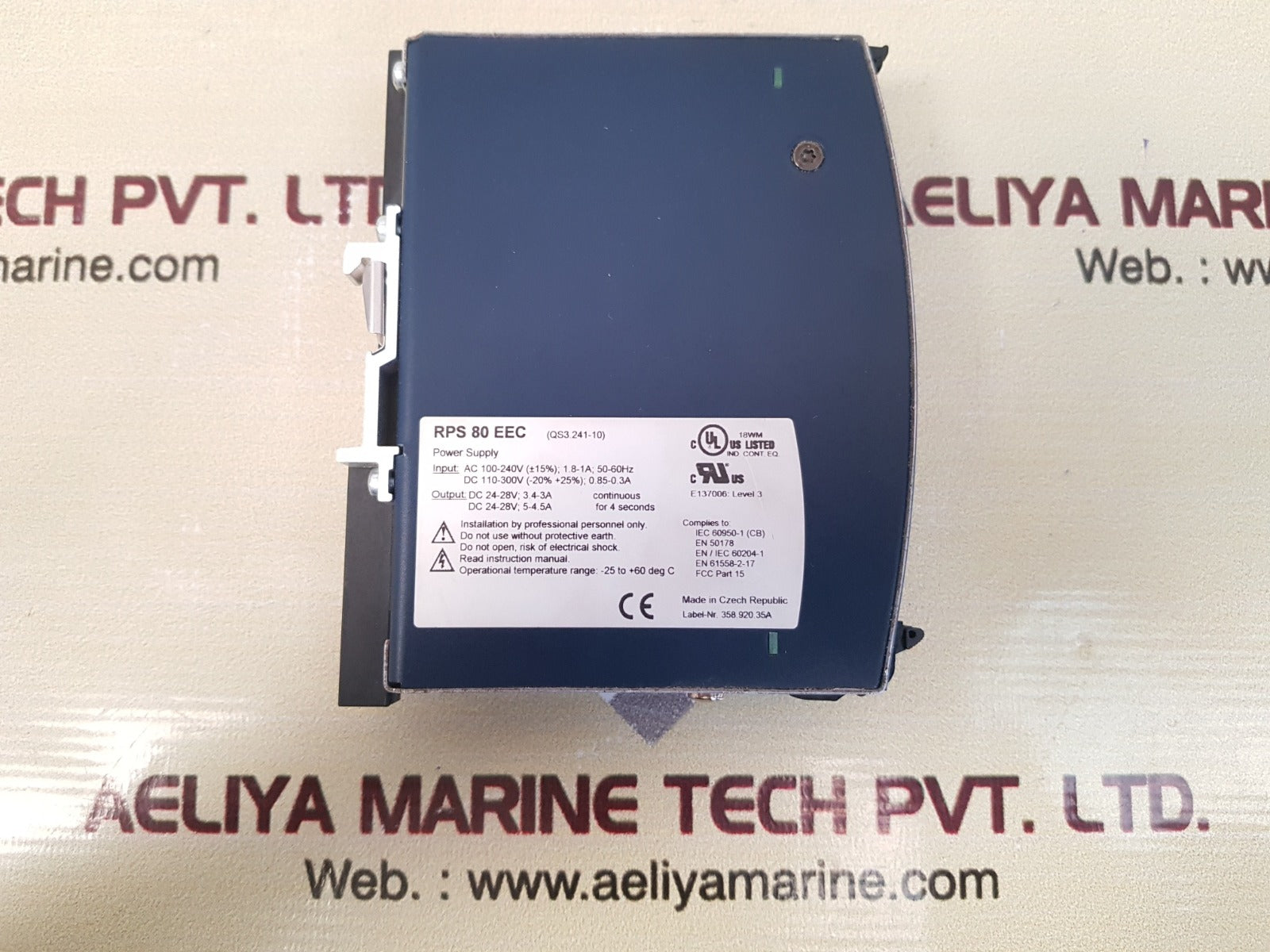 Hirschman rps 80 eec rail power supply – Aeliya Marine Tech®