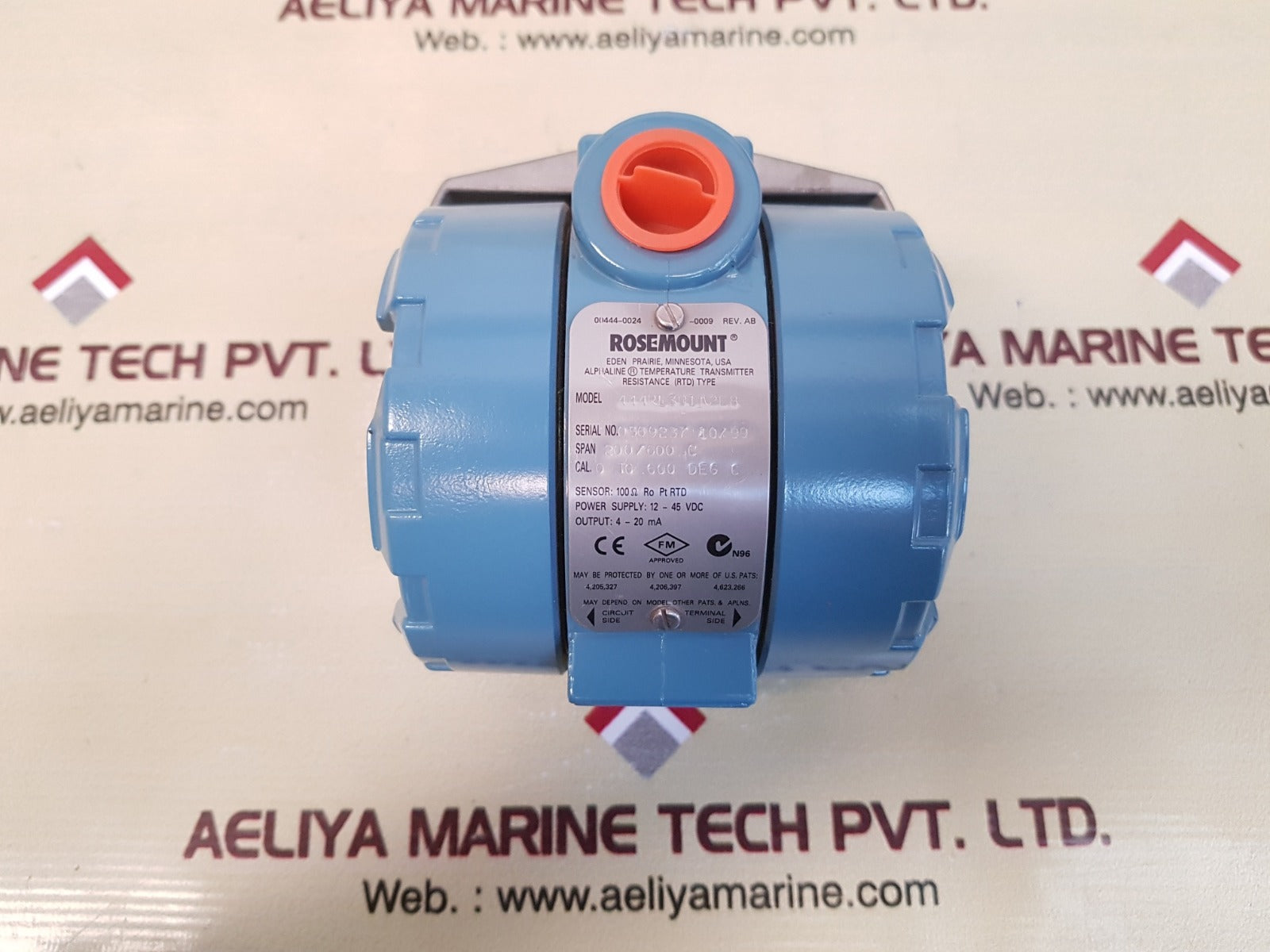 Rosemount 444rl3u1a2e8 alphaline temperature transmitter