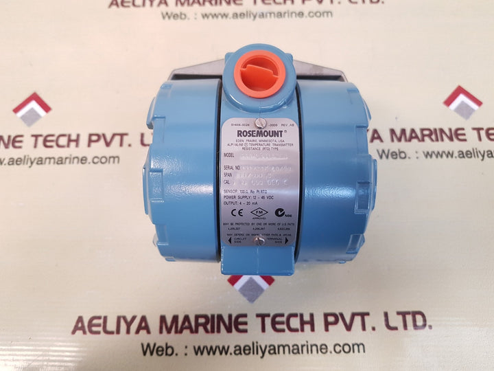 Rosemount 444rl3u1a2e8 alphaline temperature transmitter
