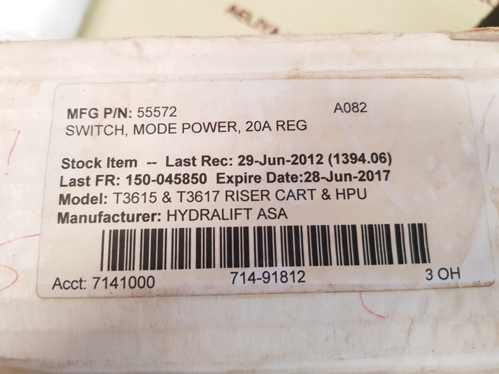 Murr mcs20-230/24 switch mode power supply 