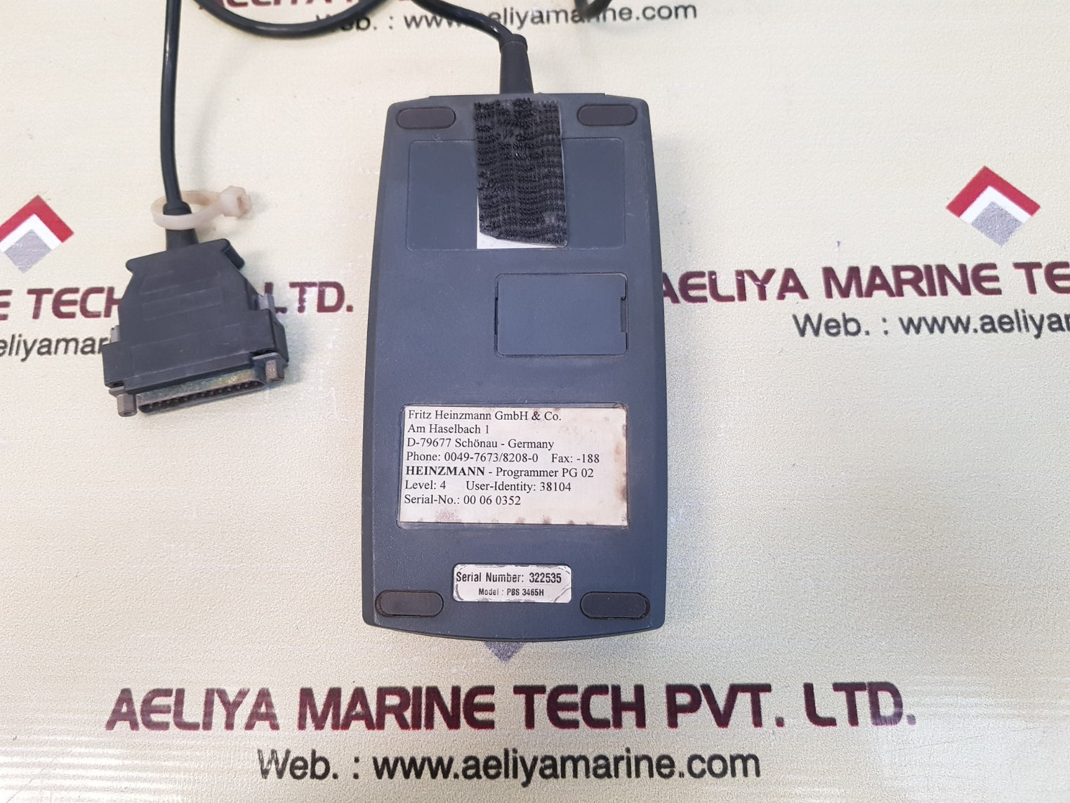 Heinzmann hand held programmer pg 02