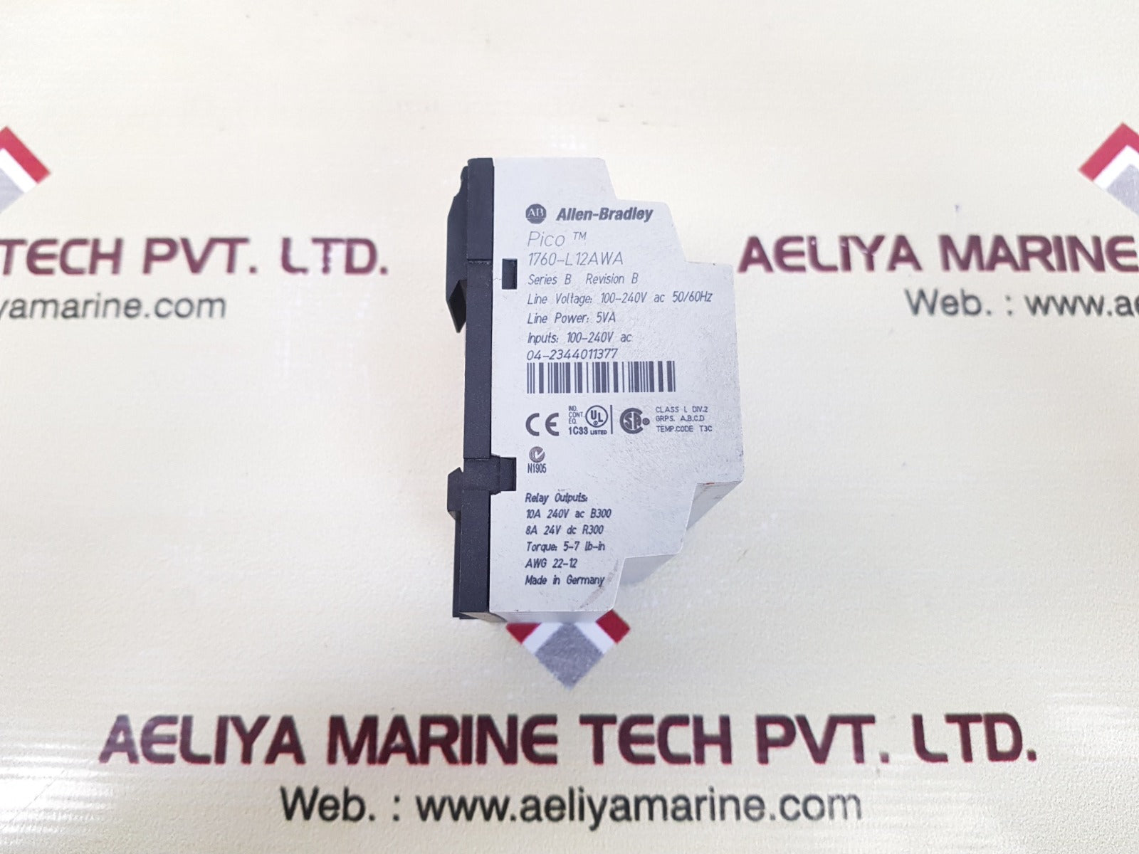 Allen-bradley 1760-l12awa pico programming controller ser b