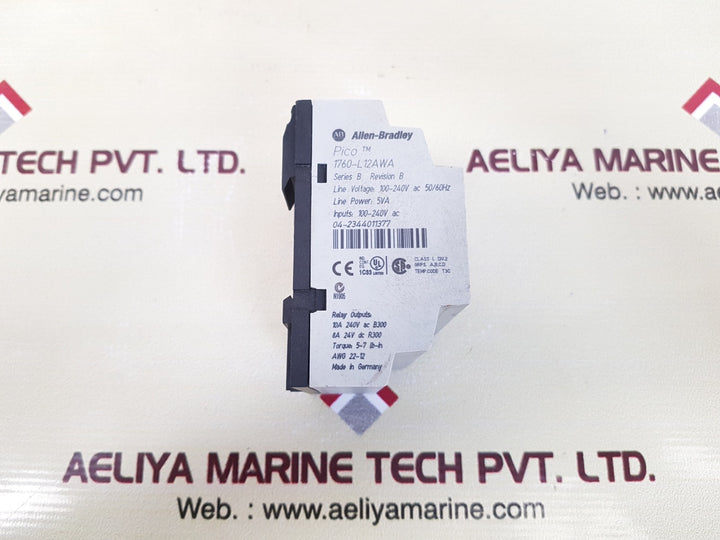 Allen-bradley 1760-l12awa pico programming controller ser b