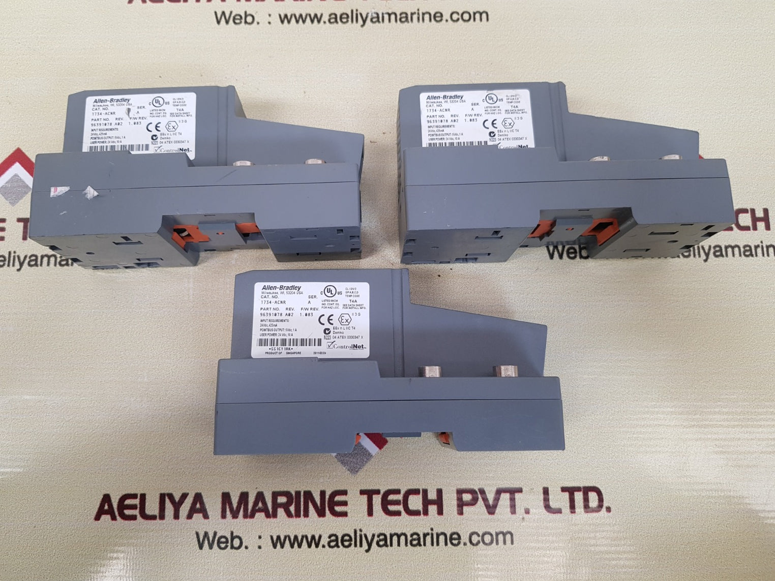 Allen-bradley 1734-acnr point i/o adapter ser a