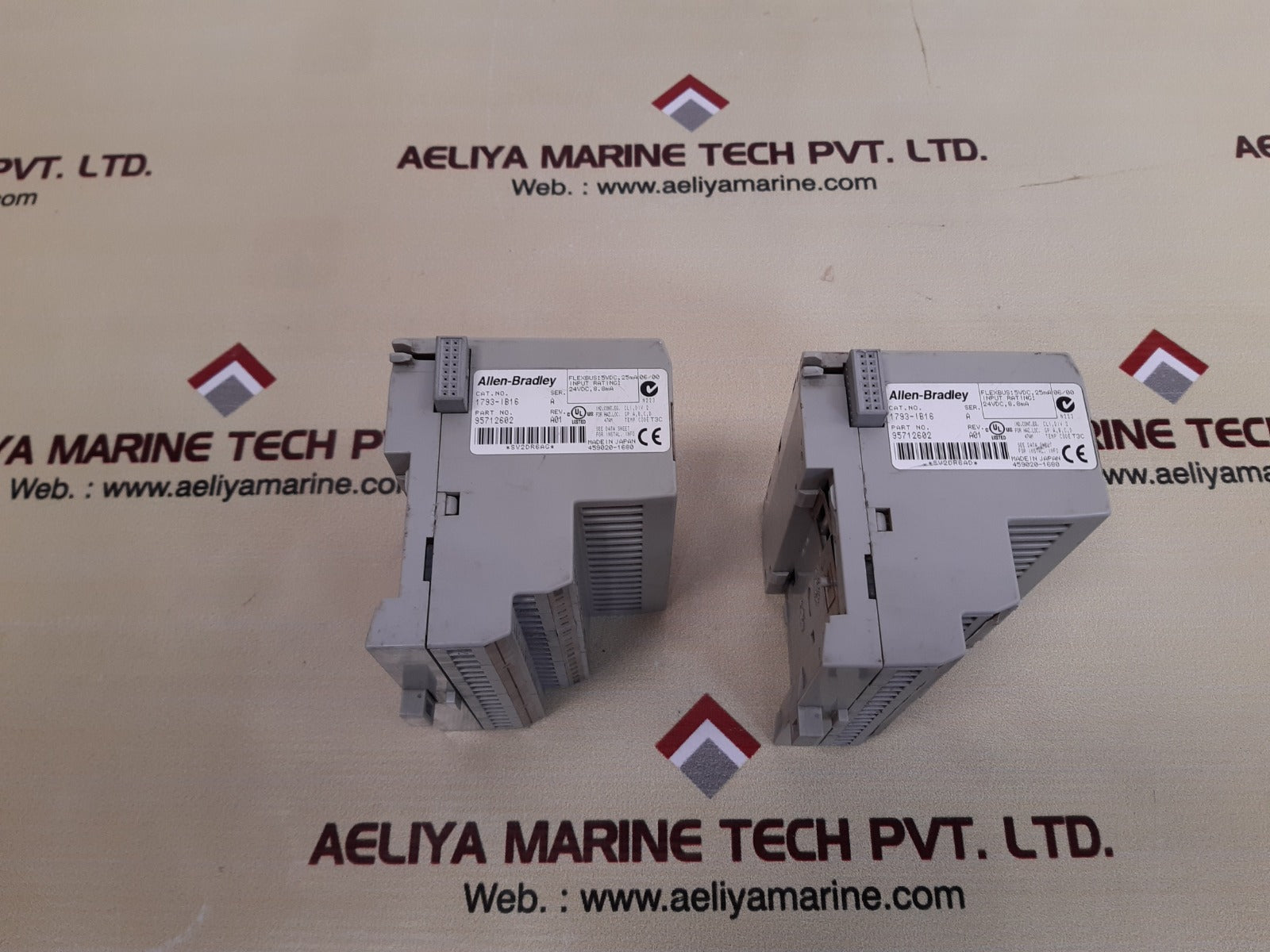Allen-bradley 1793-ib16 sink input module ser.a 