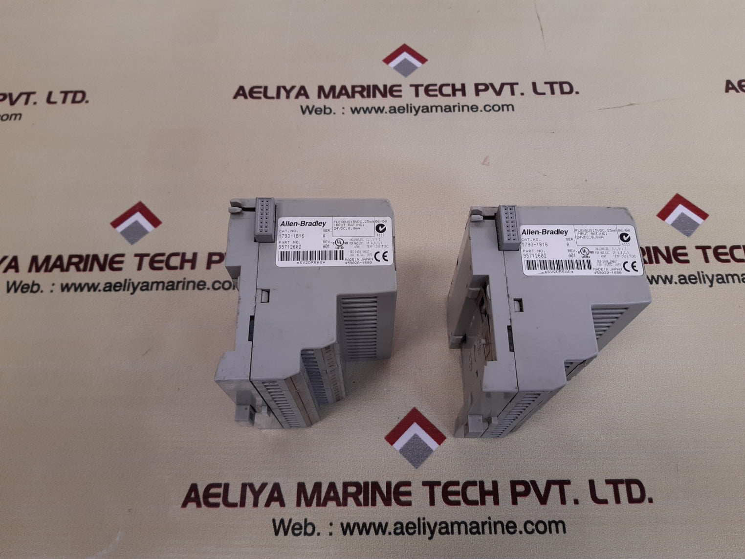 Allen-bradley 1793-ib16 sink input module ser.a 