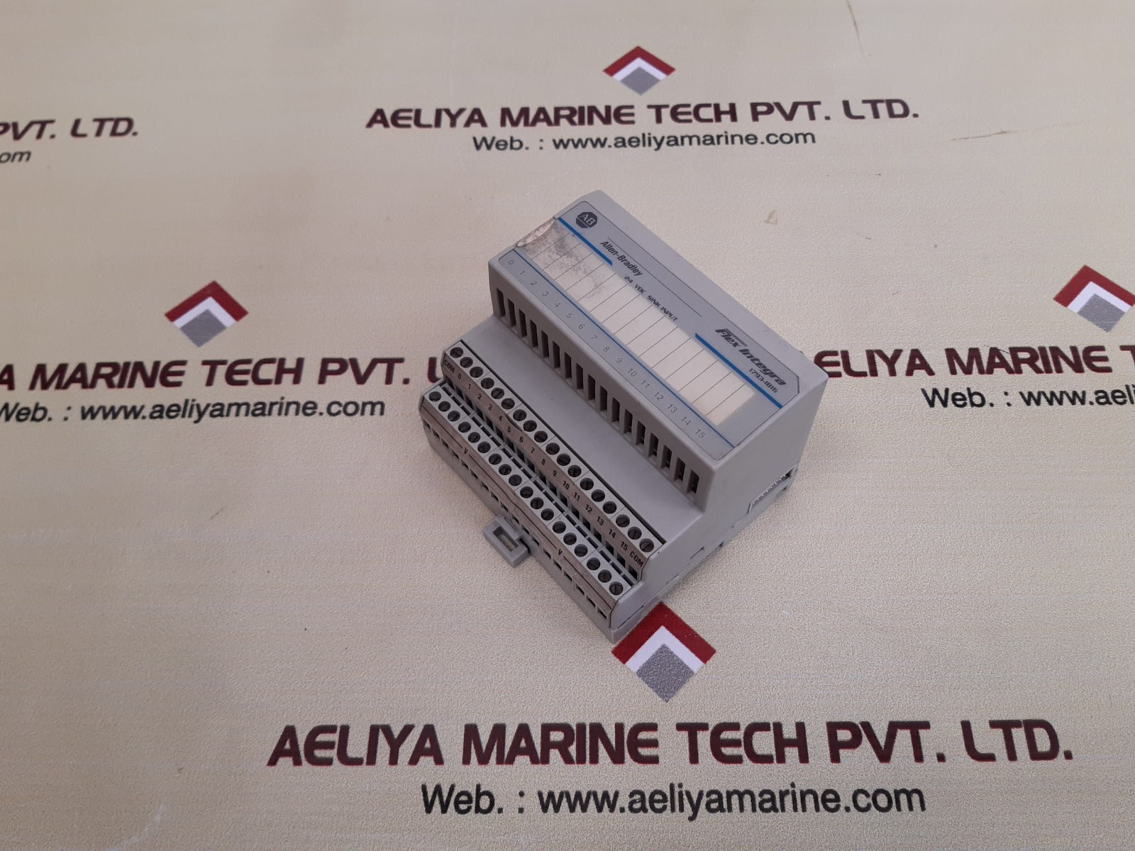Allen-bradley 1793-ib16 sink input module ser.a 