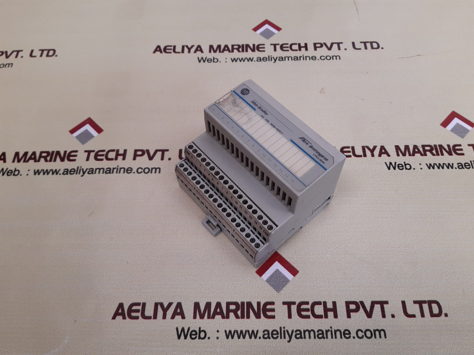 Allen-bradley 1793-ib16 sink input module ser.a 