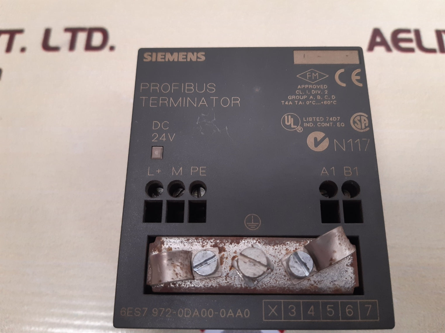 Siemens 6es7 972-0da00-0aa0 profibus terminator