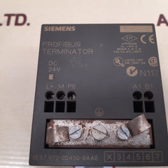 Siemens 6es7 972-0da00-0aa0 profibus terminator