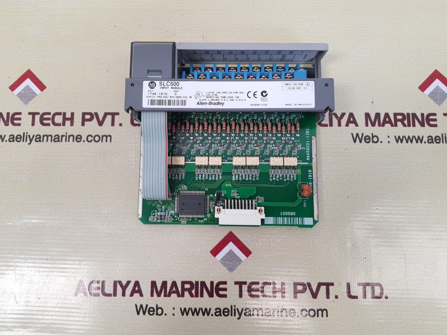 Allen-bradley 1746-ib16 ser c slc500 input module 