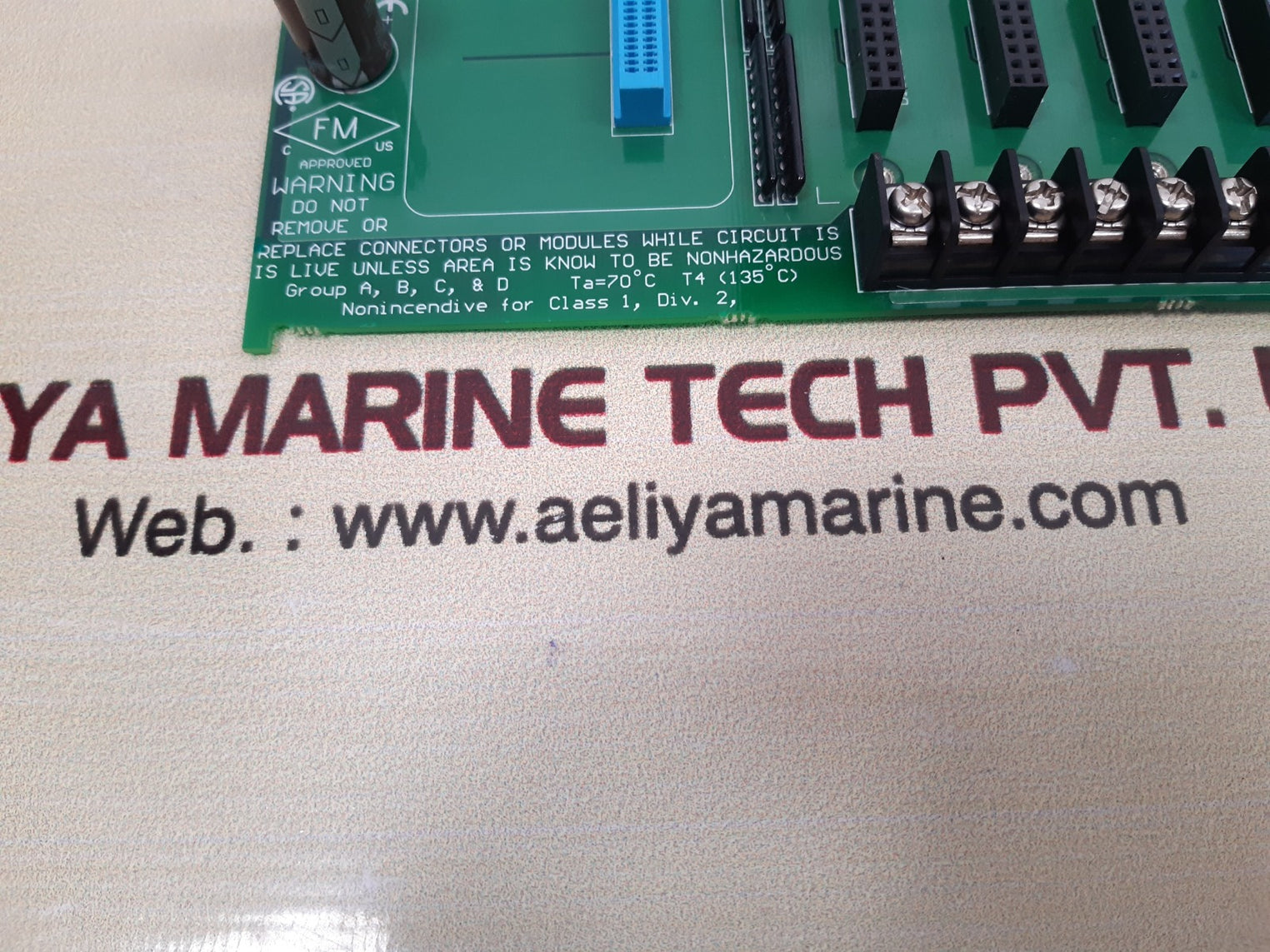 Opto 22 snapb8mc rack module 