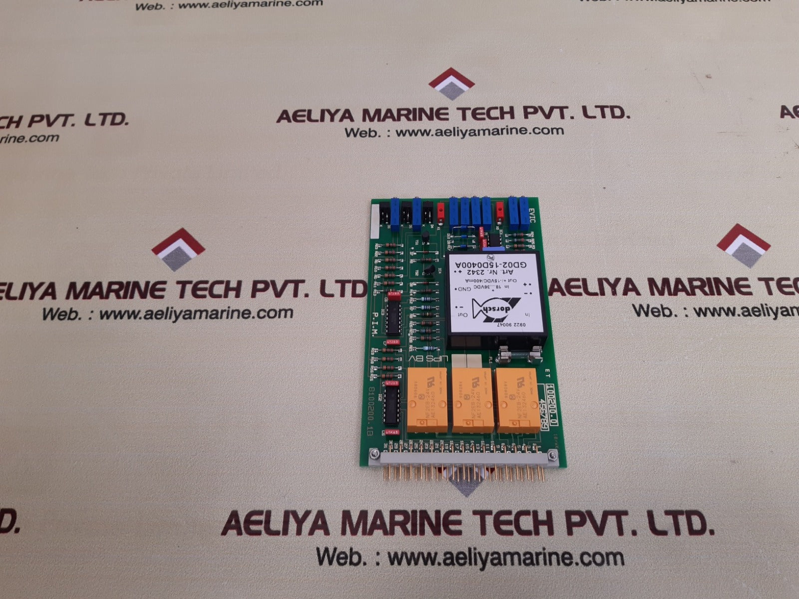 Lips bv 8100200.1a pcb card 