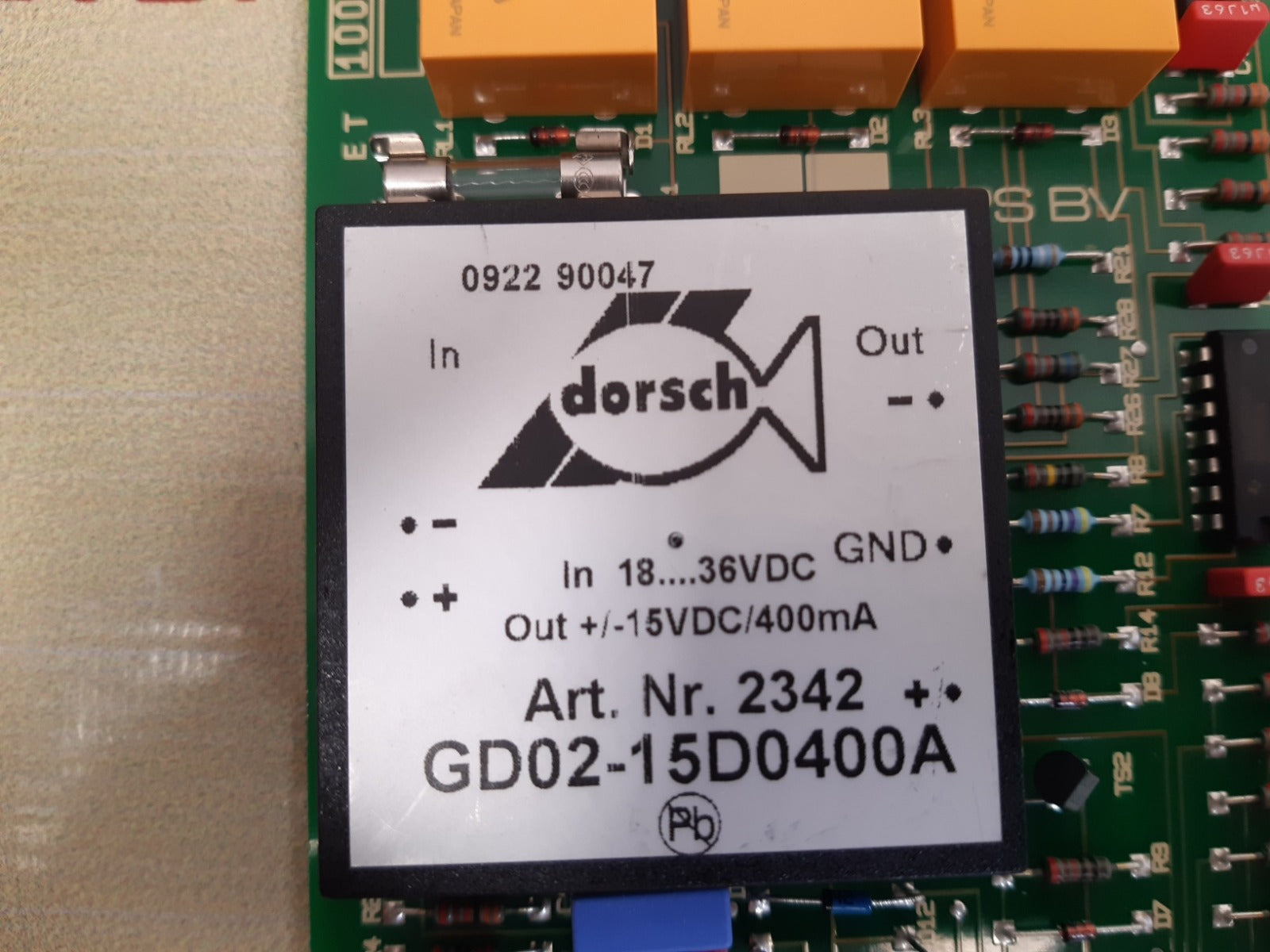 Lips bv 8100200.1a pcb card 