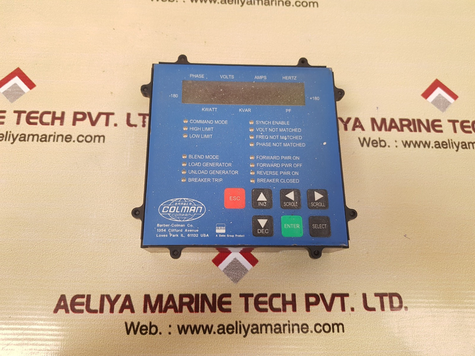 Barber colman dyn1-684 logic controller module 