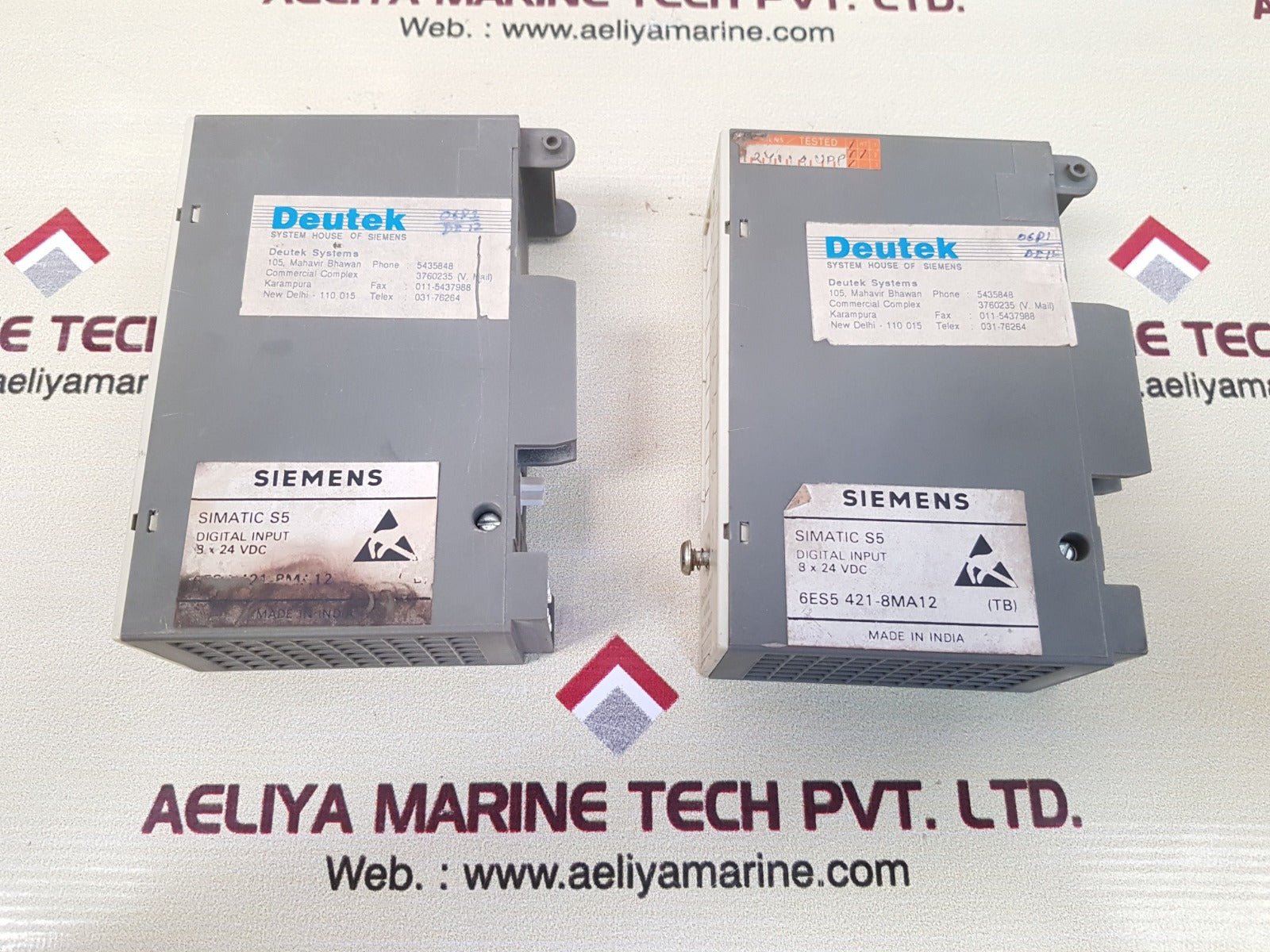 Siemens simatic s5 6es5 421-8ma12 digital input module