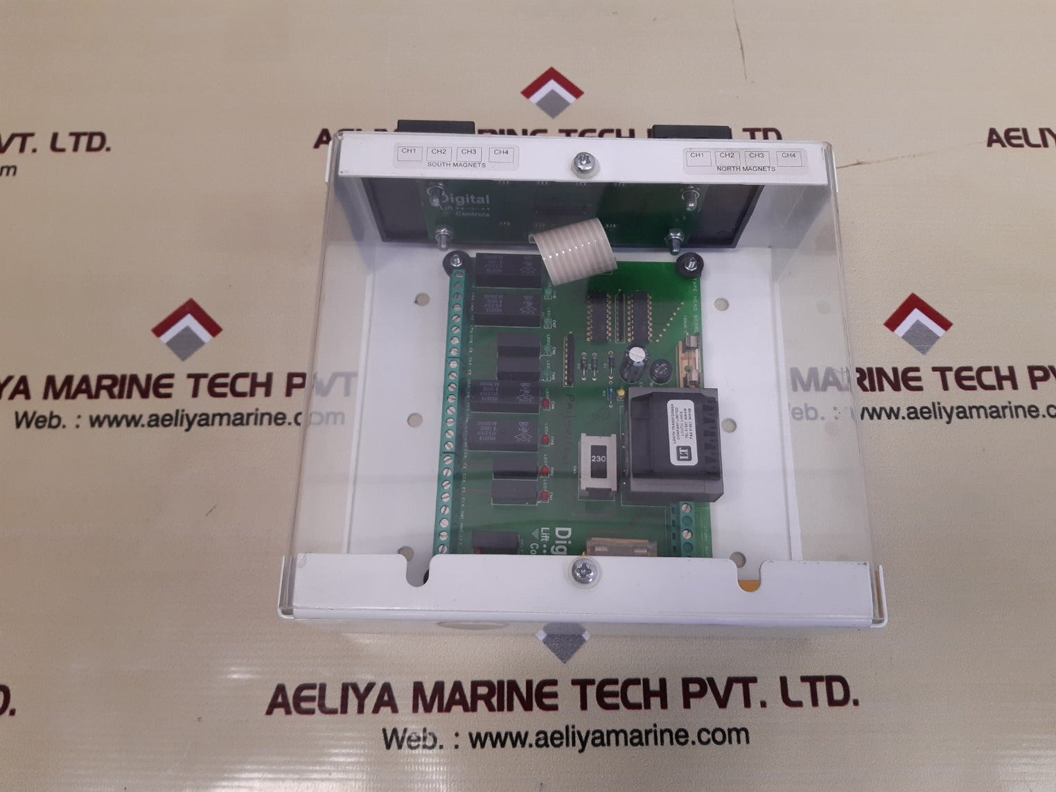 Digital lift controls tape head board