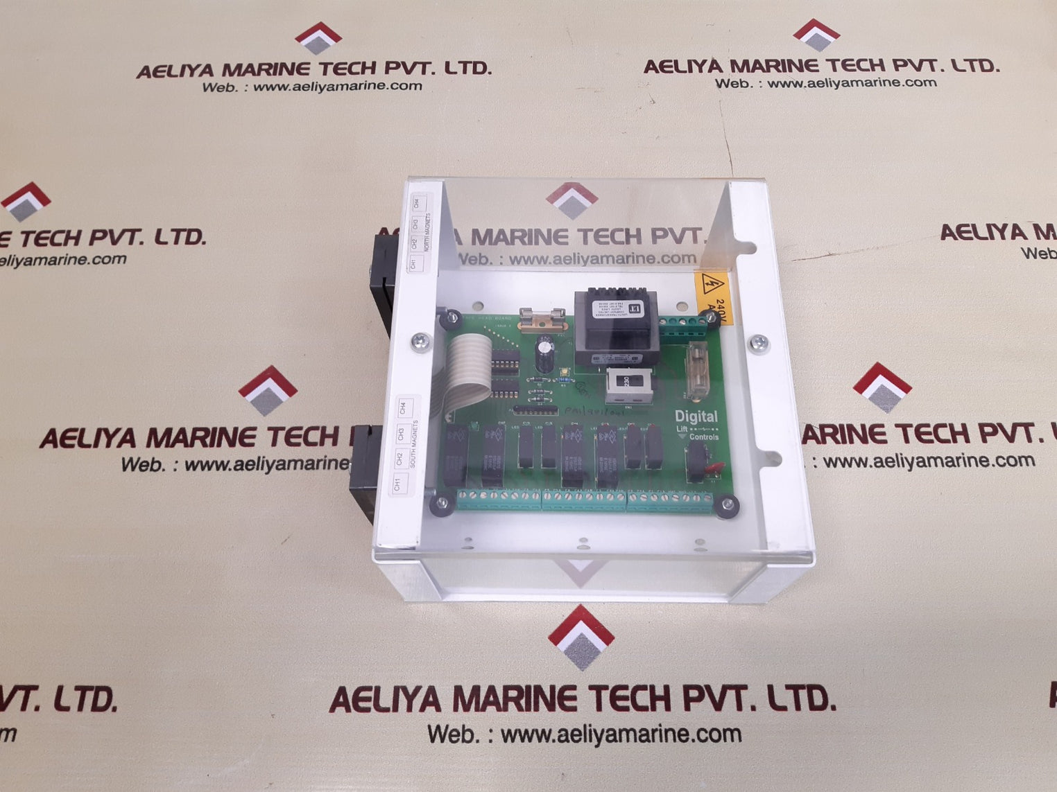 Digital lift controls tape head board