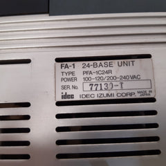 Idec fa-1 pfa-1c24r 24-base programmable controller