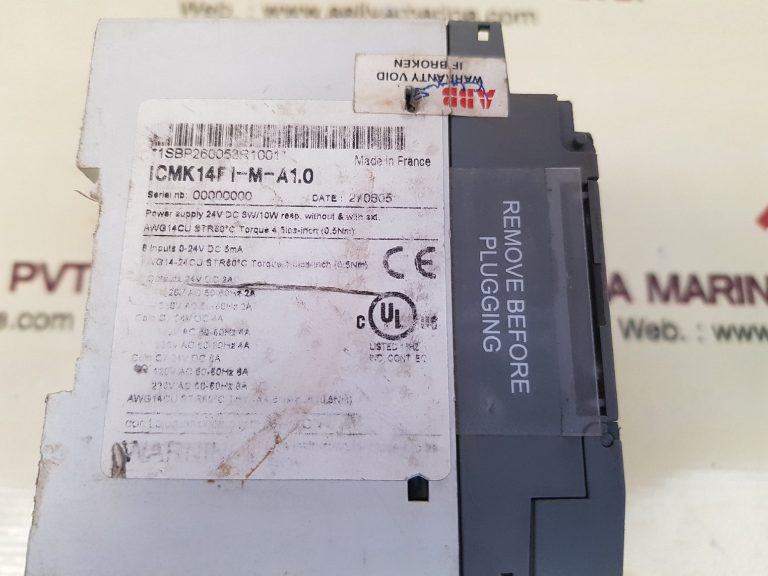Abb icmk14f1-m advant controller 1sbp260053r1001 remote unit