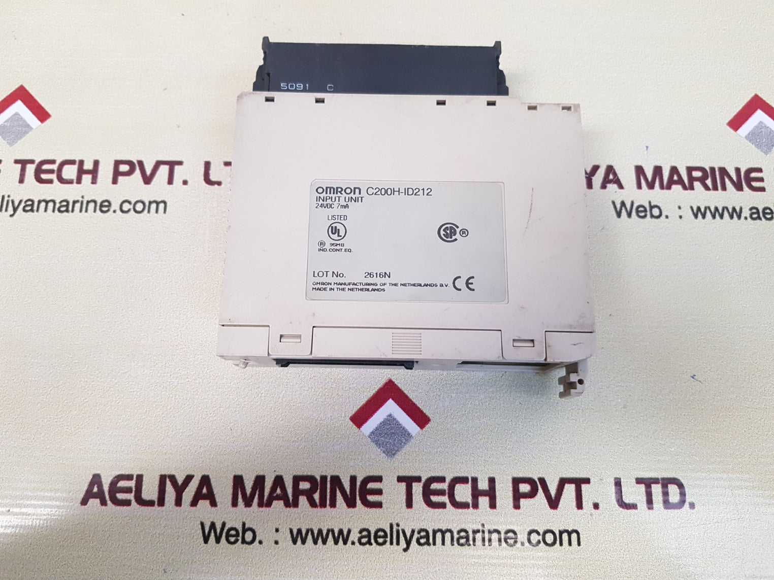Omron c200h-id212 input unit 24vdc 7ma