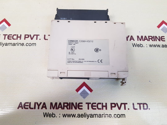 Omron c200h-id212 input unit 24vdc 7ma