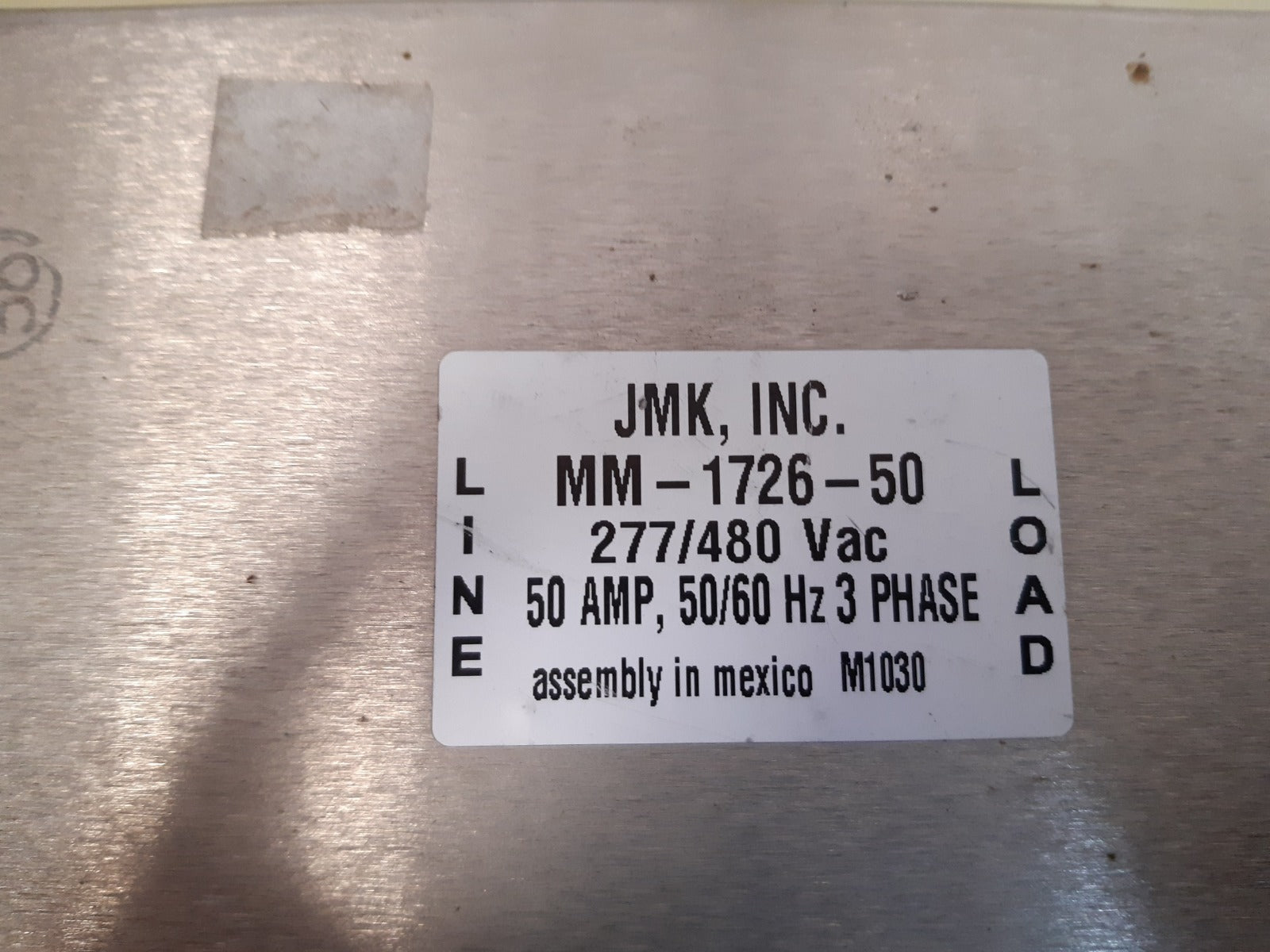 Jmk mm-1726-50 power system 