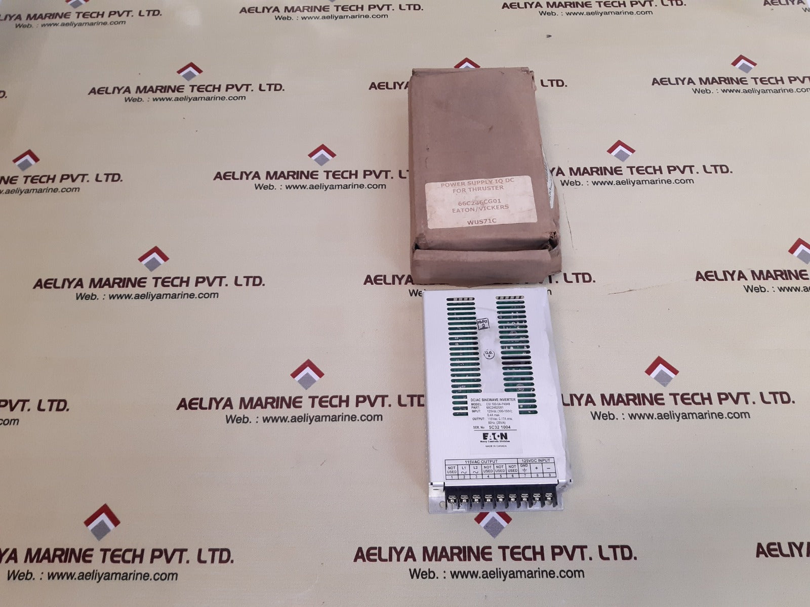 Eaton csi 100-5a-p4948 dc/ac sinewave inverter 