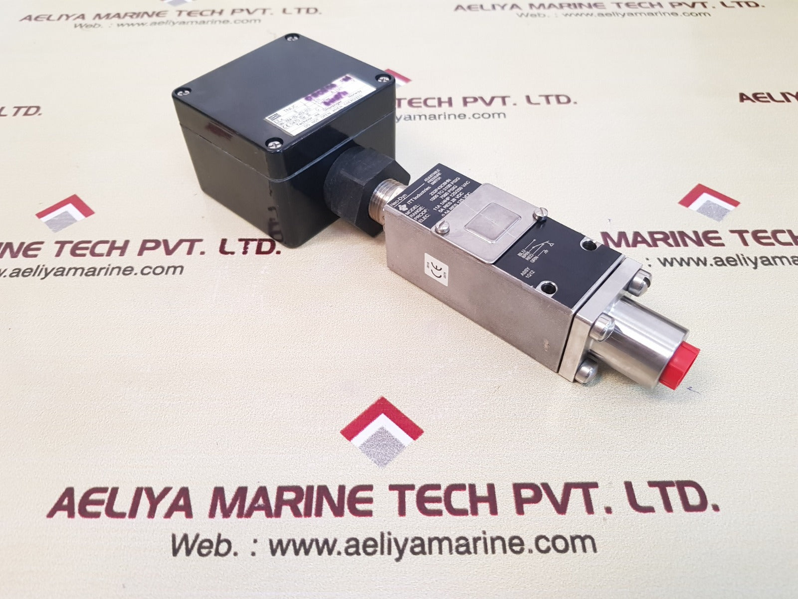 Neo–dyn itt 232p43c6hn adjustable pressure switch with tnuc dnv-2004-0sl-atex-0121