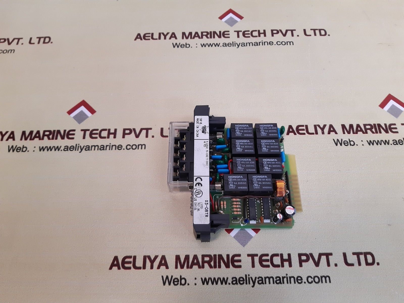 Automation direct d3-08tr relay output module 5-265vac 50/60hz 