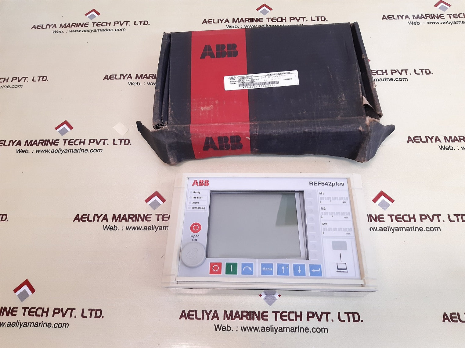 Abb ref542 plus feeder terminal panel 1vcr007346004