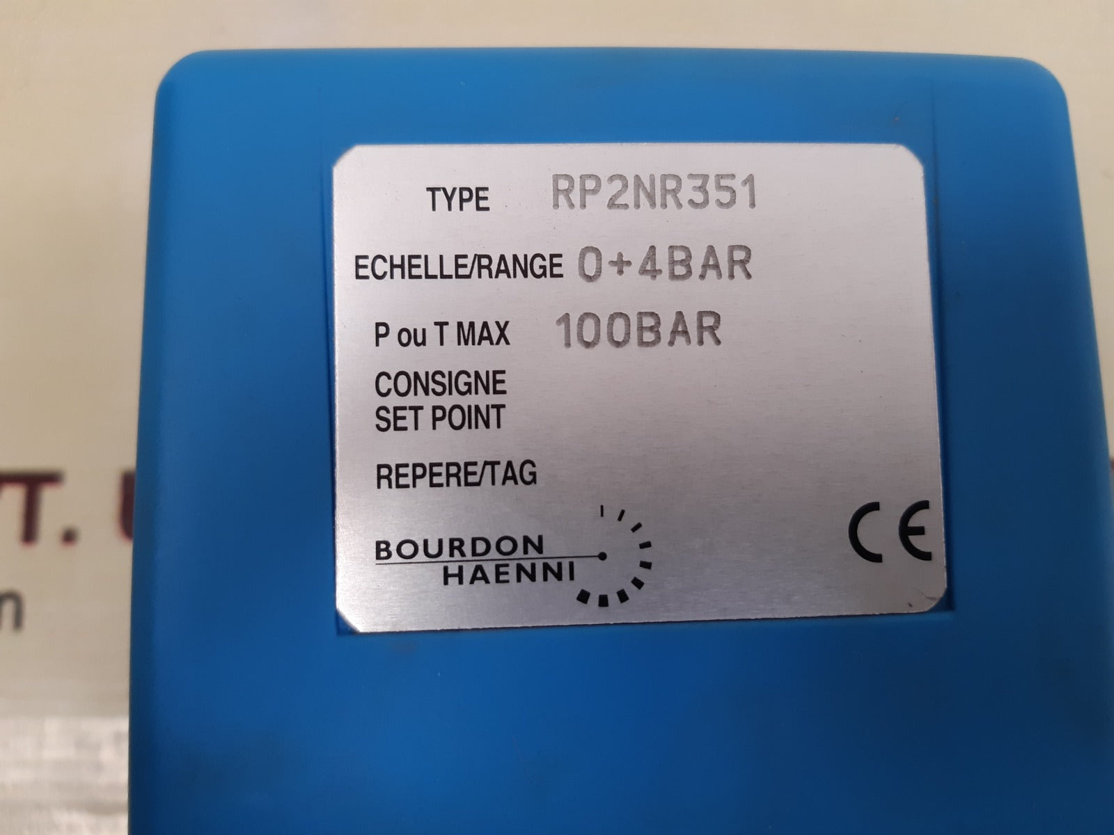 Bourdon haenni rp2nr351  