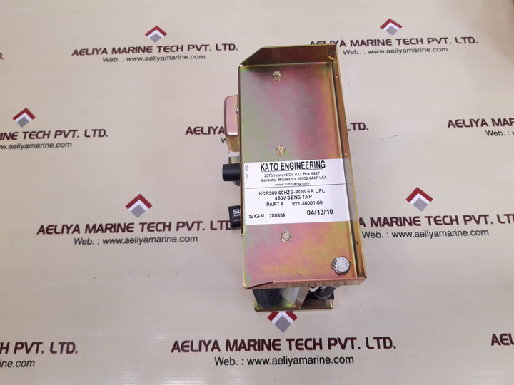Kato engineering kcr360 voltage regulator 821-36001-00
