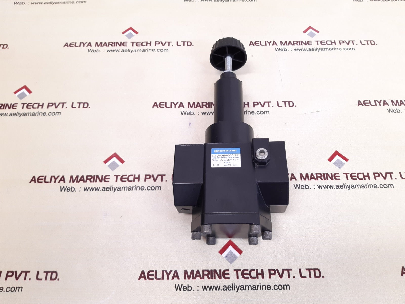 Ingersoll rand  r40-0b-g00 air pressure regulator 