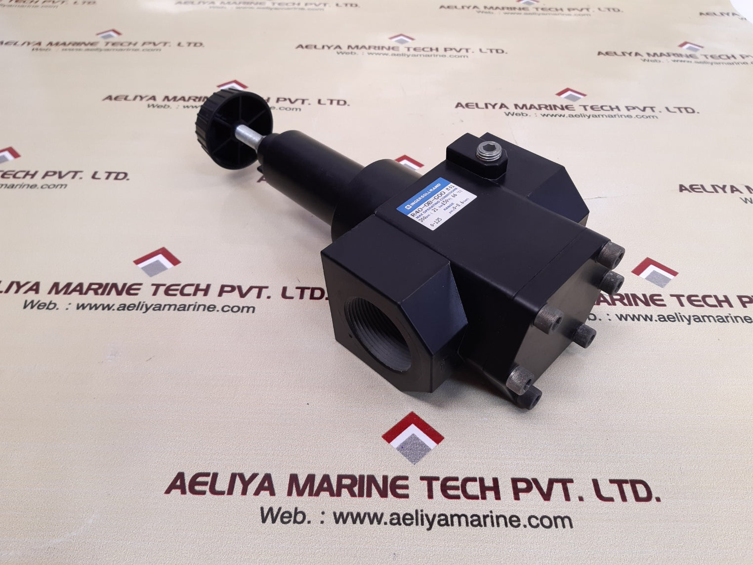 Ingersoll rand  r40-0b-g00 air pressure regulator 