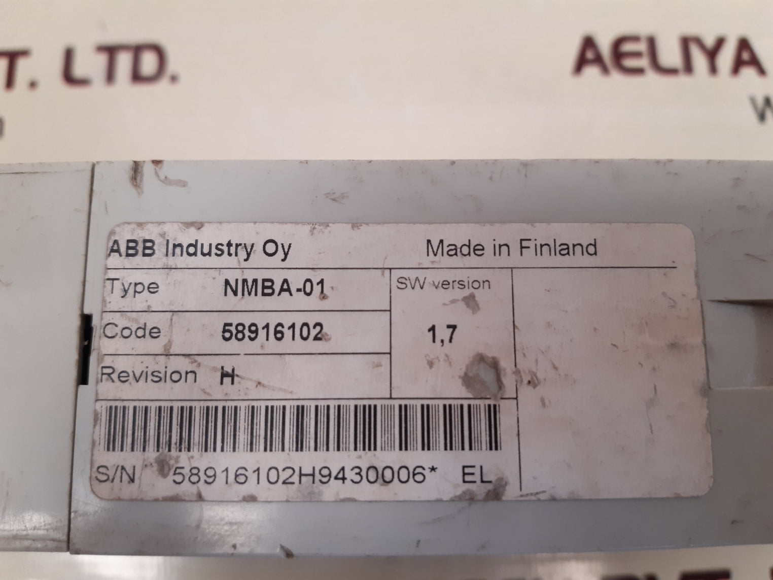 Abb nmba-01 modbus adapter 