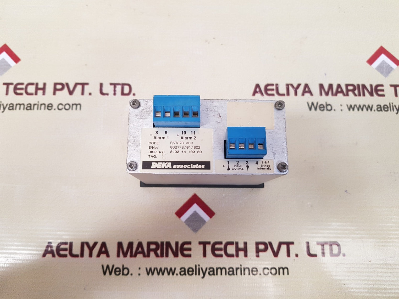 Beka ba327c 4 1/2 digit indicator 4/20ma