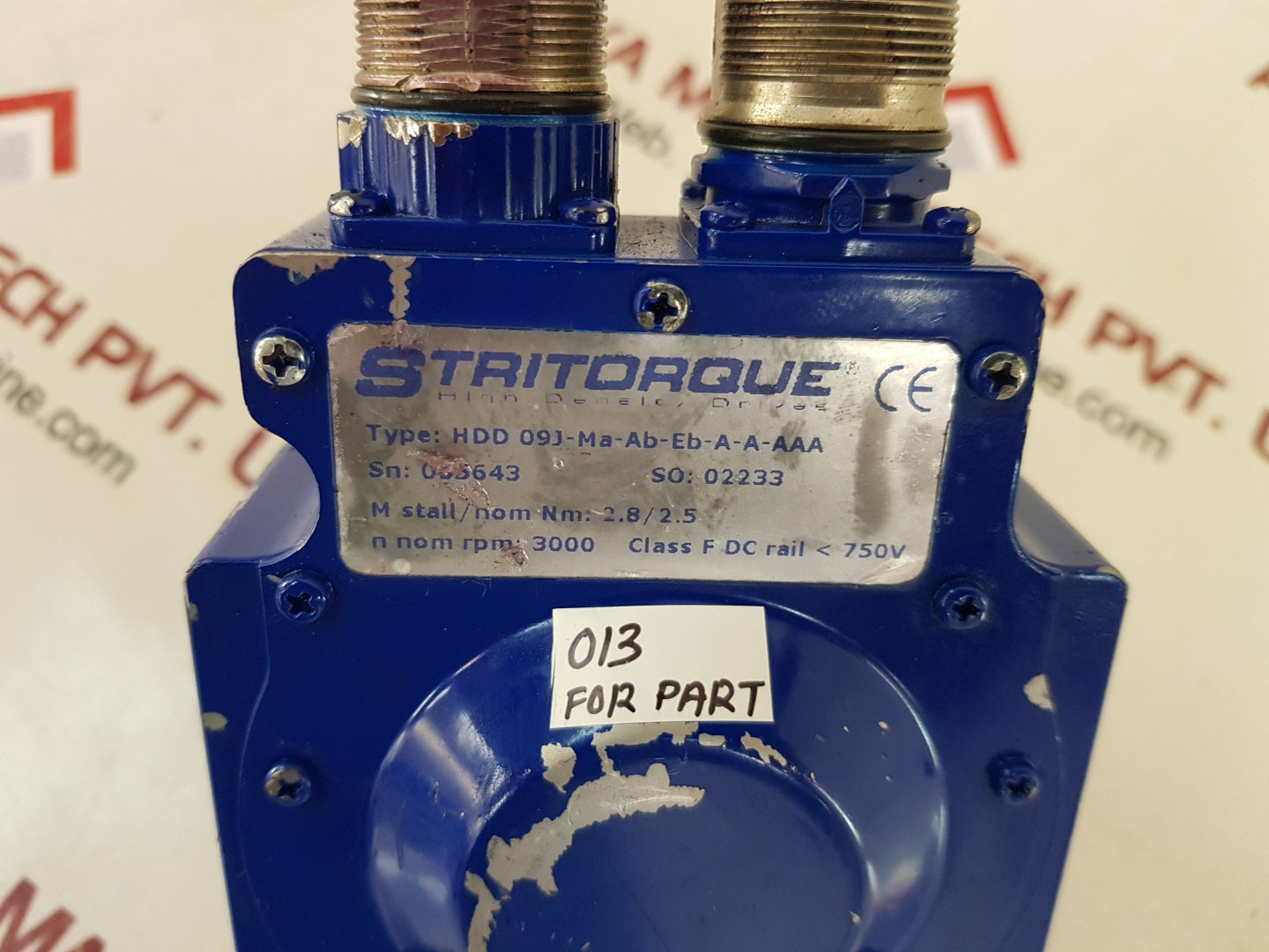 Stritorque hdd 09j-ma-ab-eb-a-a-aaa servo motor 