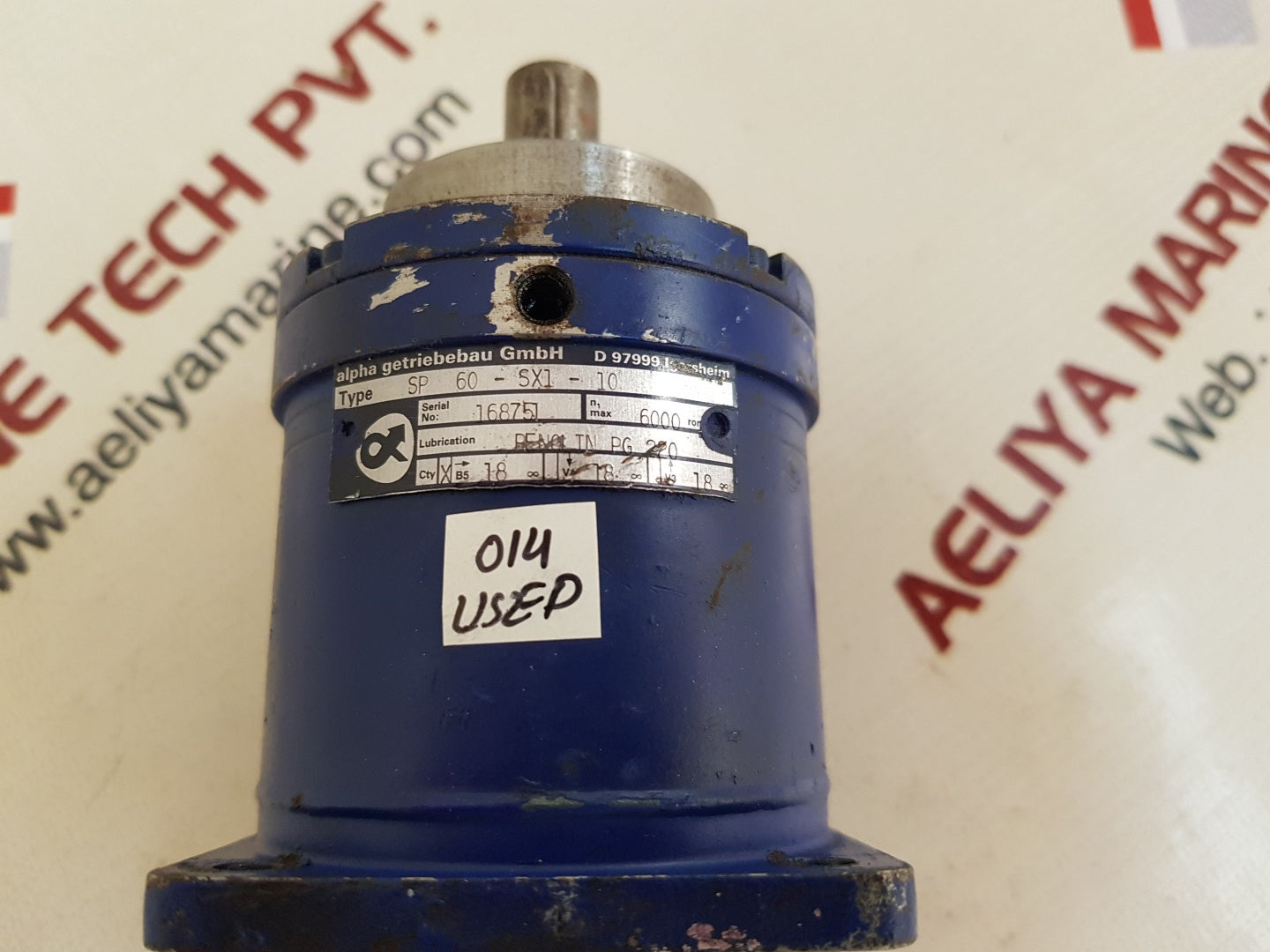 Alpha getriebebau sp 60-sx1-10 planetary gearbox