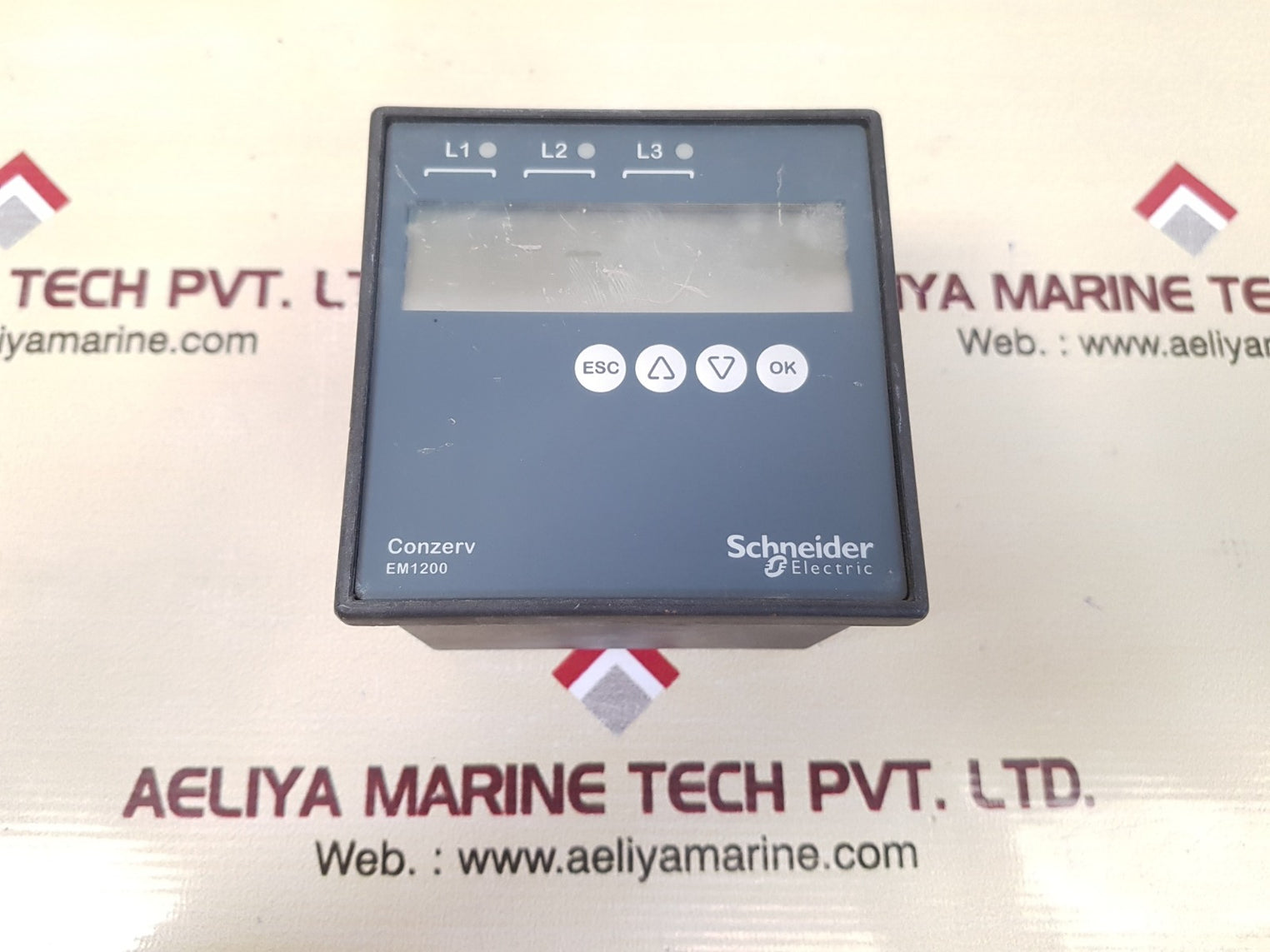 Schneider electric conzerv em1200 power and digital energy meter