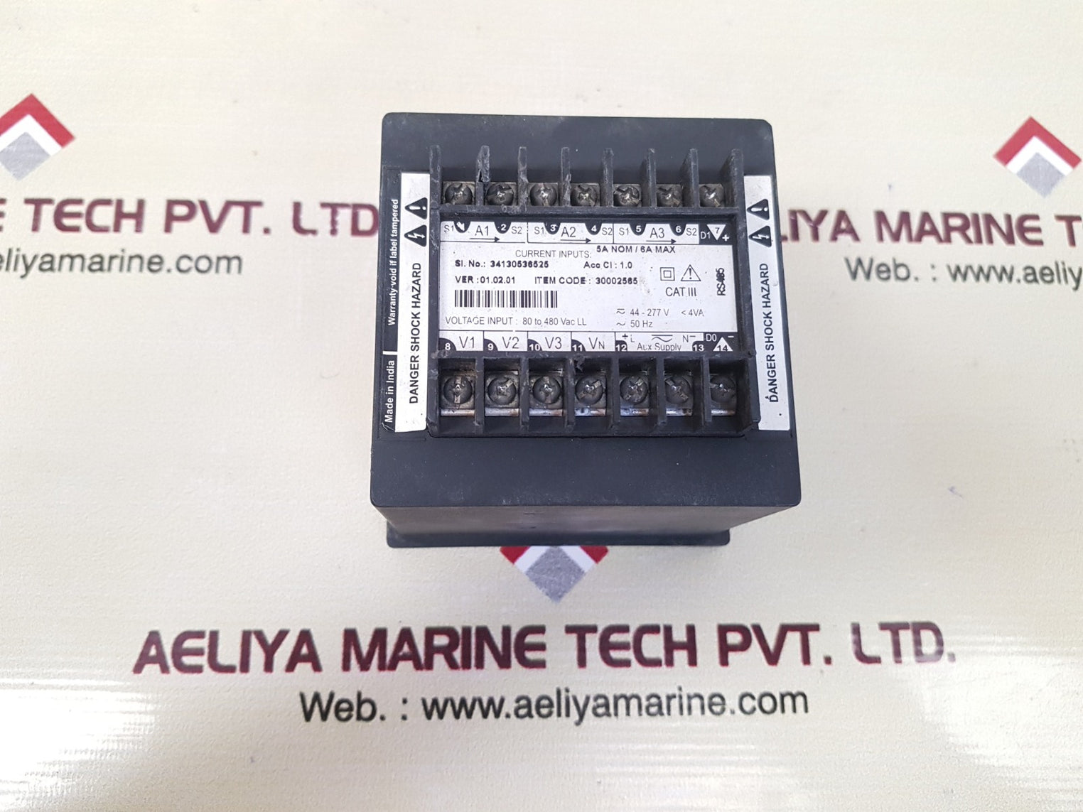 Schneider electric conzerv em1200 power and digital energy meter