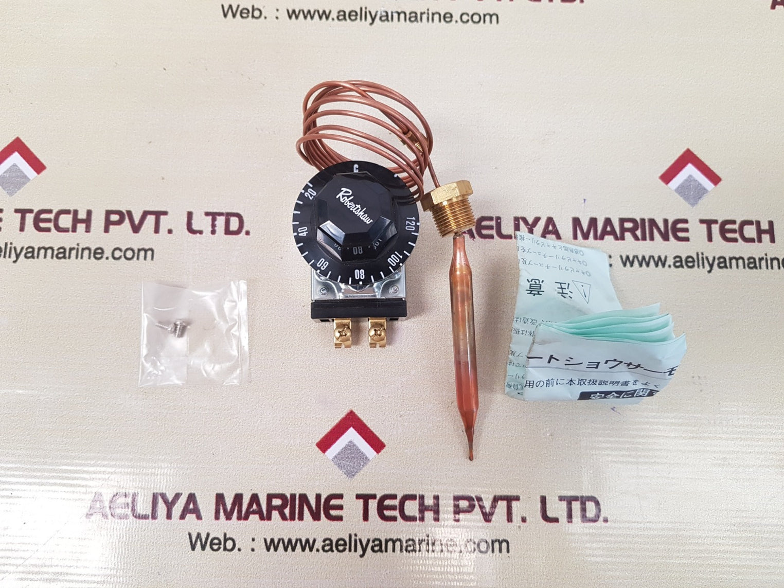 Robertshaw ea3-106-48 thermostat 20 - 120 'c