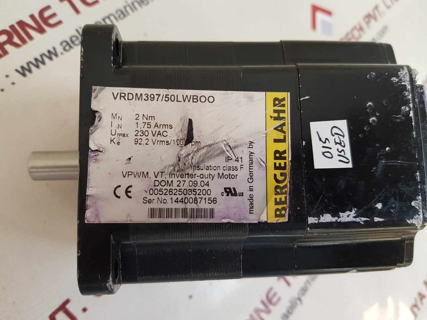 Berger lahr vrdm397/50lwboo stepper motor 