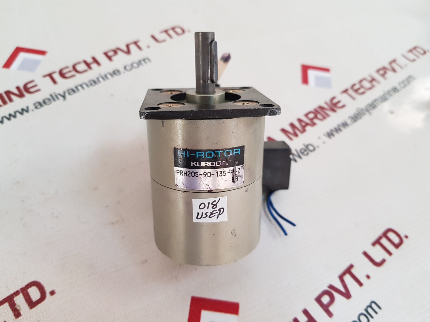 Kuroda prh20s-90-135-p-z rotary cylinder with Kuroda pcs-244 valve 