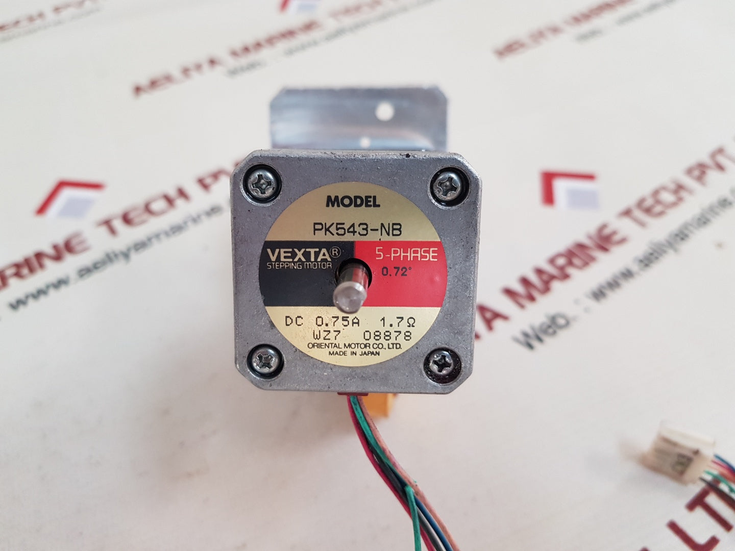 Oriental motor pk543-nb vexta stepping motor with d4cl-5.0 clean damper 