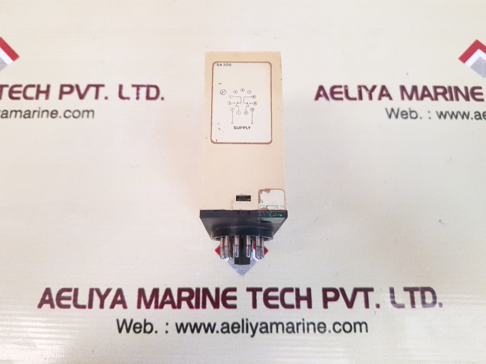 Electromatic sa205 724 time delay relay
